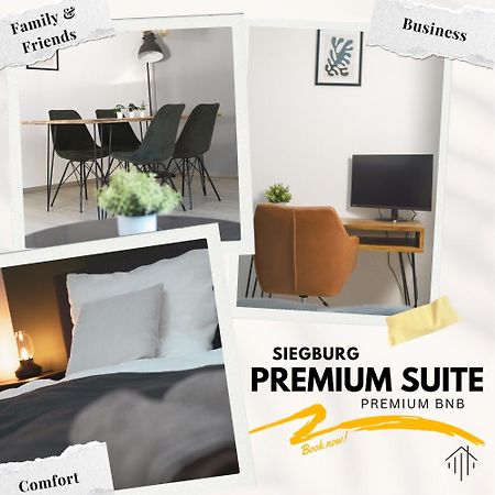 Apartmán Business & Family - Zentral, 24H Check-In, Xxl Tv Siegburg Exteriér fotografie